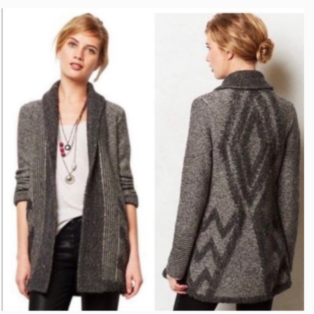 Anthropologie Angel of the North Equinox Cardigan size M